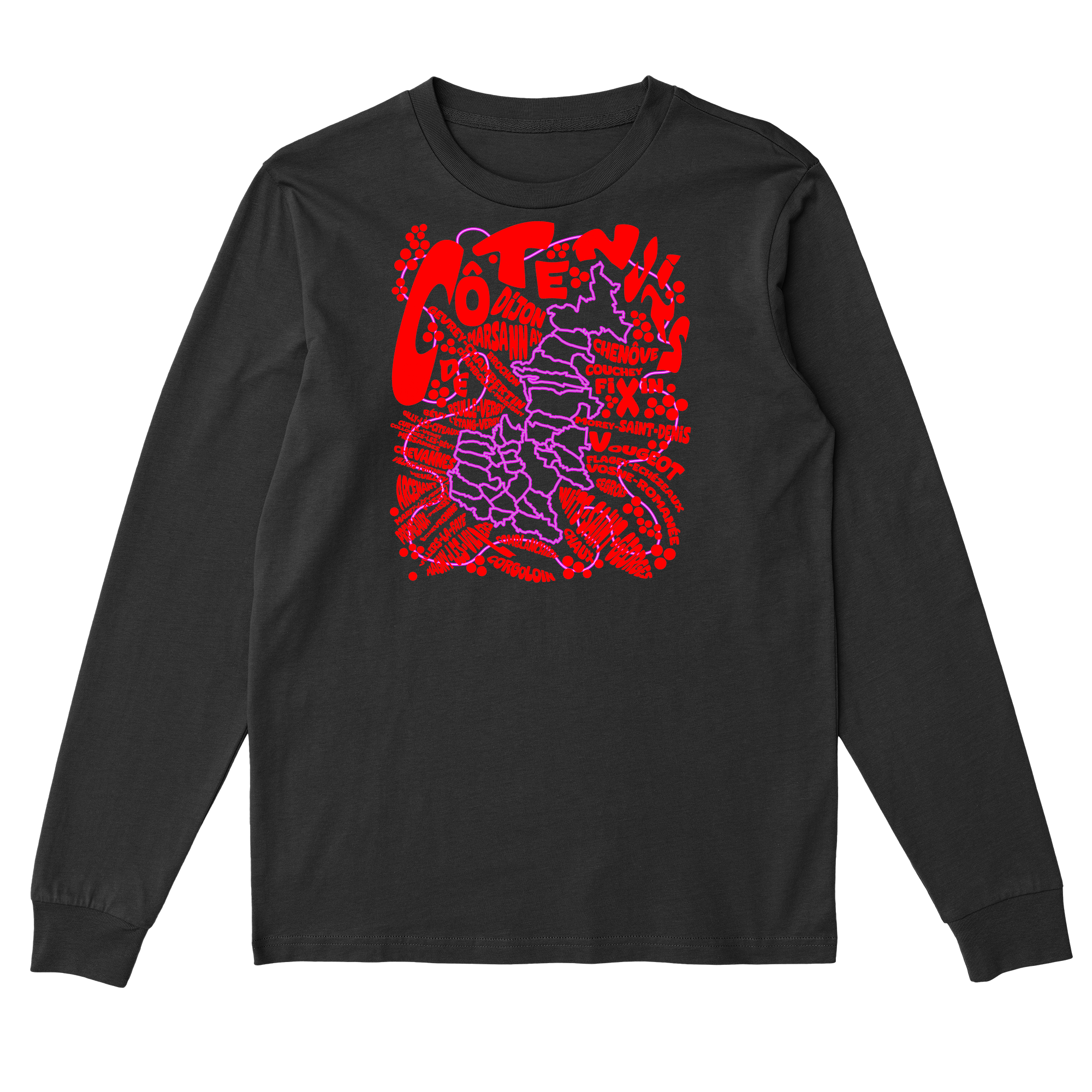 Recall of Côte de Nuits - Premium Classic Longsleeve
