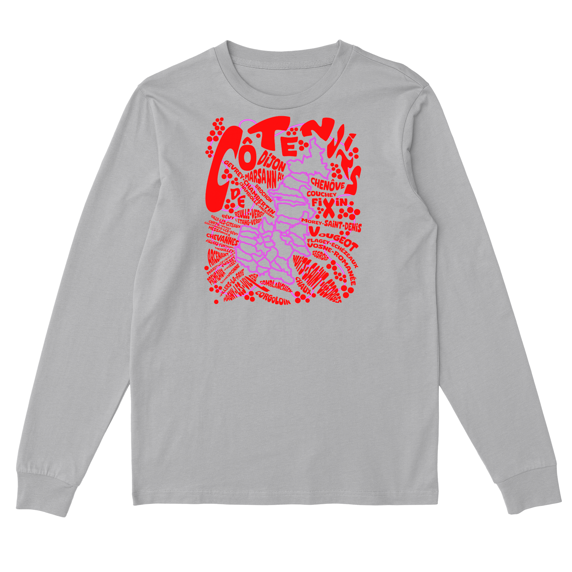 Recall of Côte de Nuits - Premium Classic Longsleeve