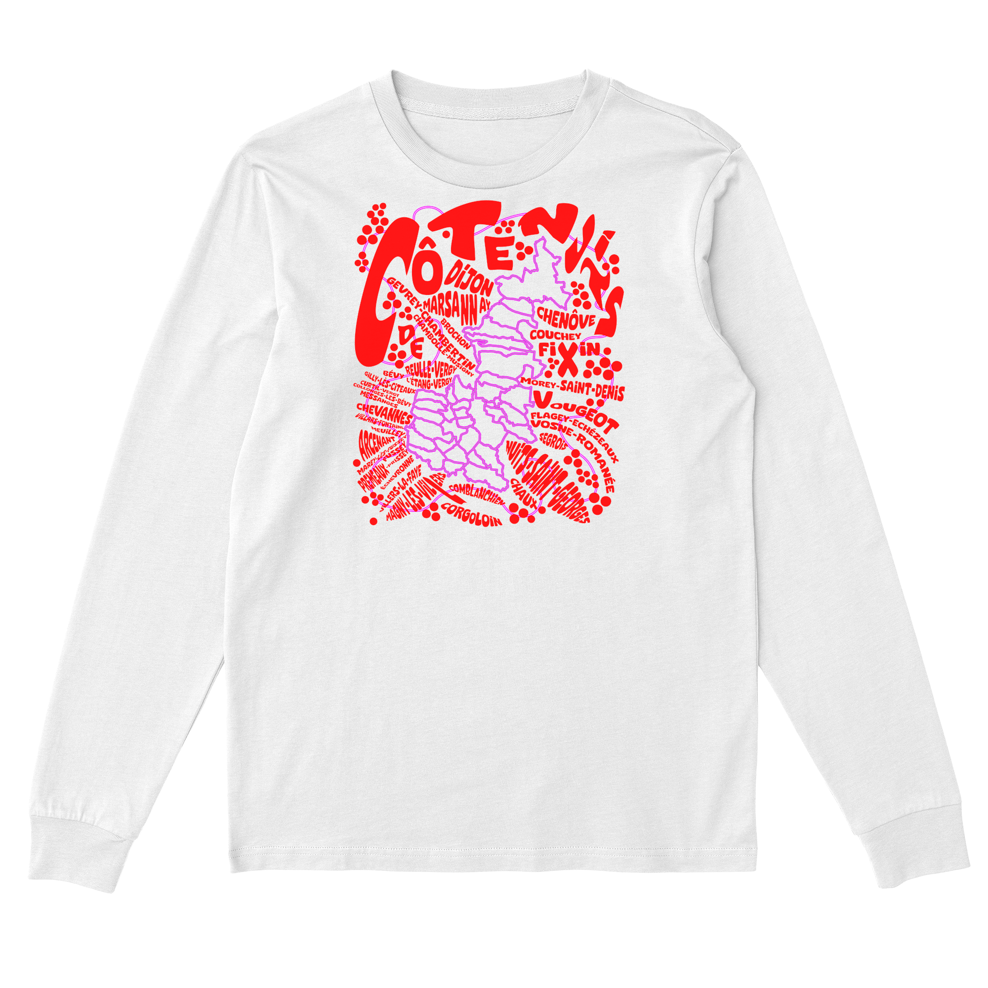 Recall of Côte de Nuits - Premium Classic Longsleeve