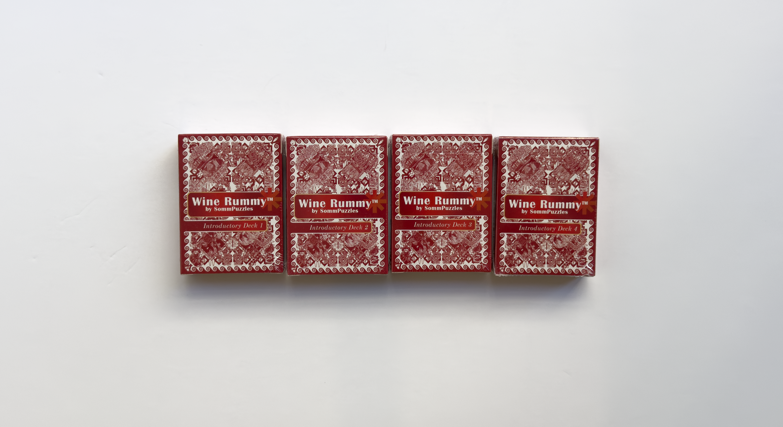 ♦ ♥ Wine Rummy Intro Decks 1-4 Bundle ♣ ♠