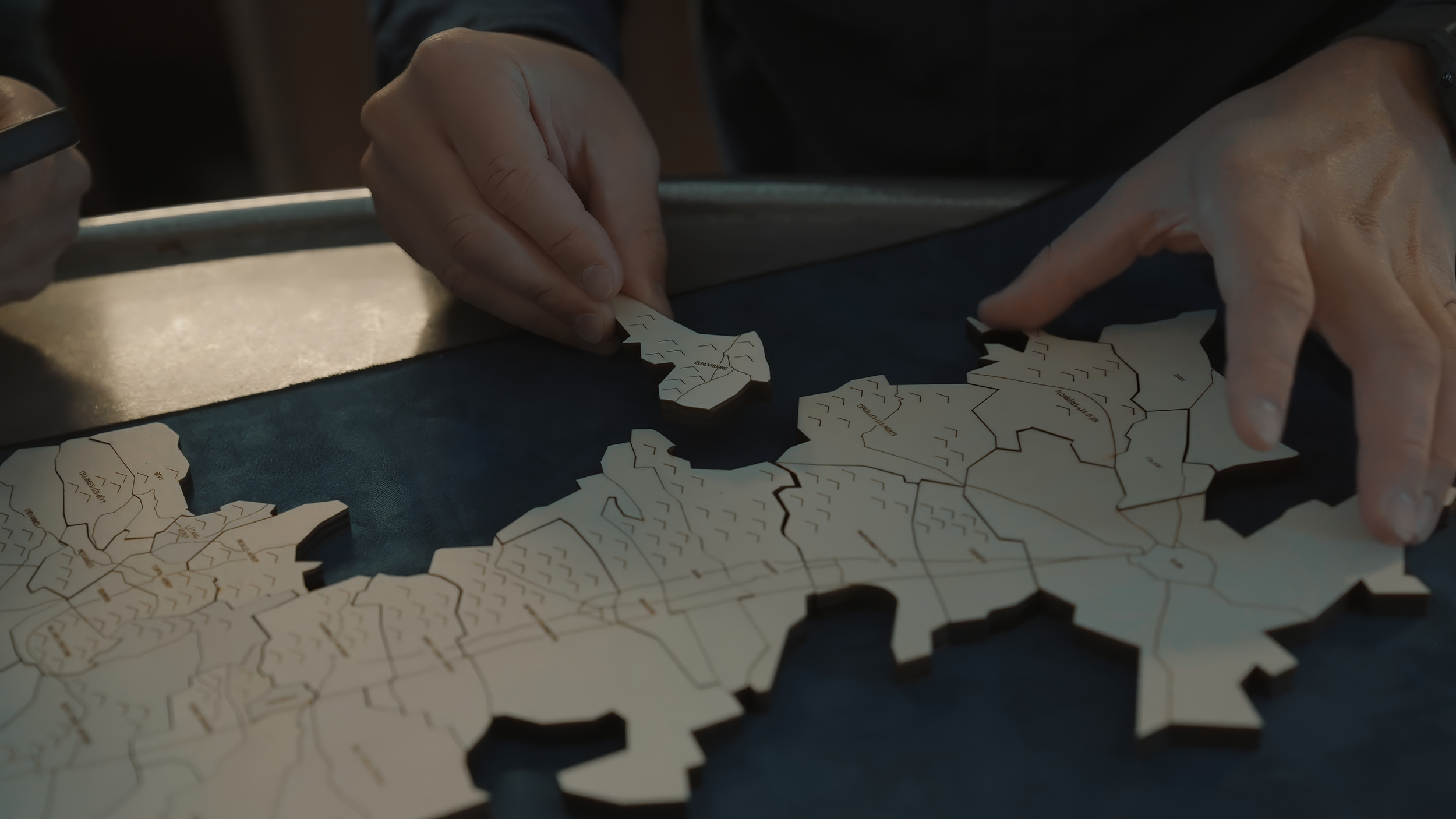 Côte de Nuits, the Puzzle Map
