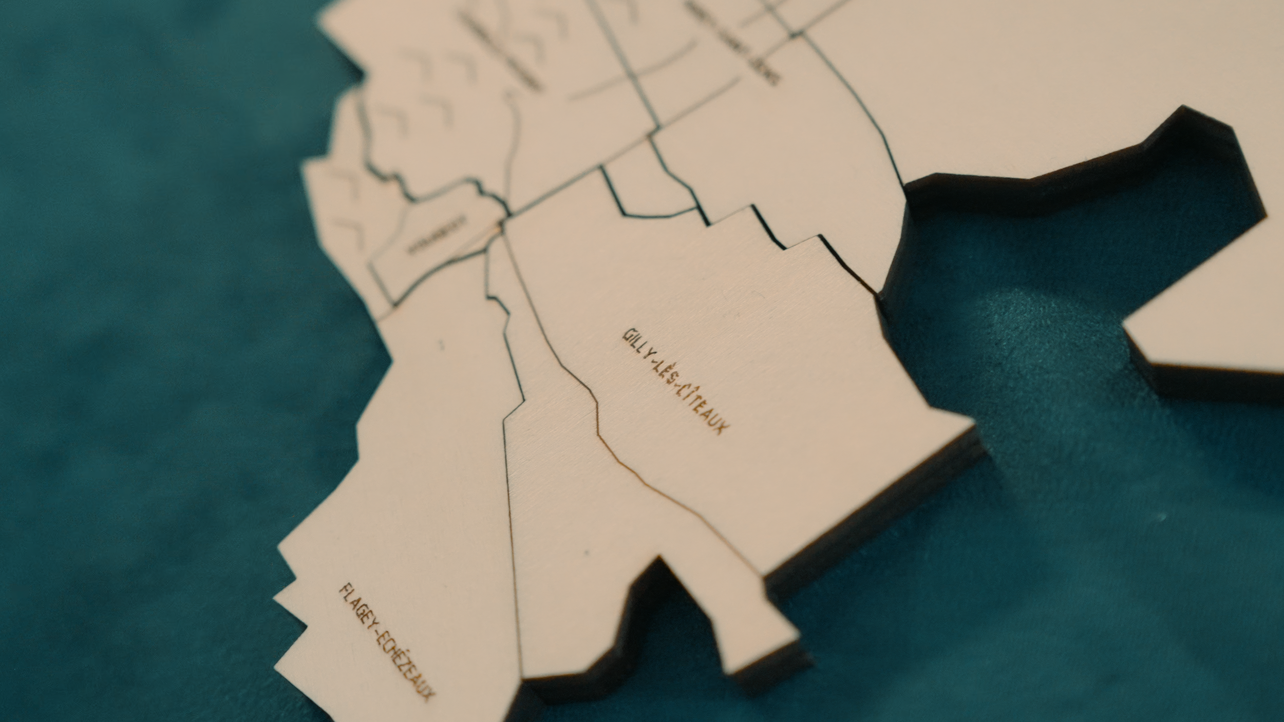 Côte de Nuits, the Puzzle Map