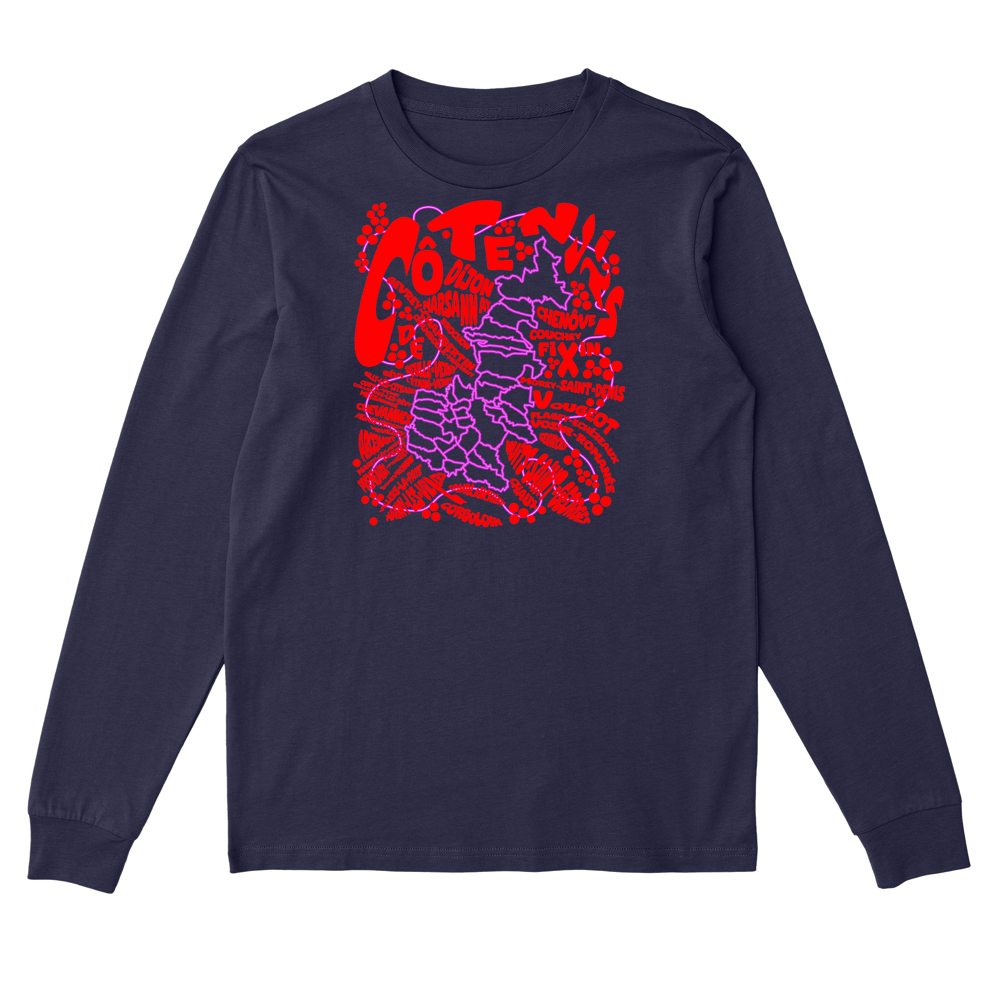 Recall of Côte de Nuits - Premium Classic Longsleeve