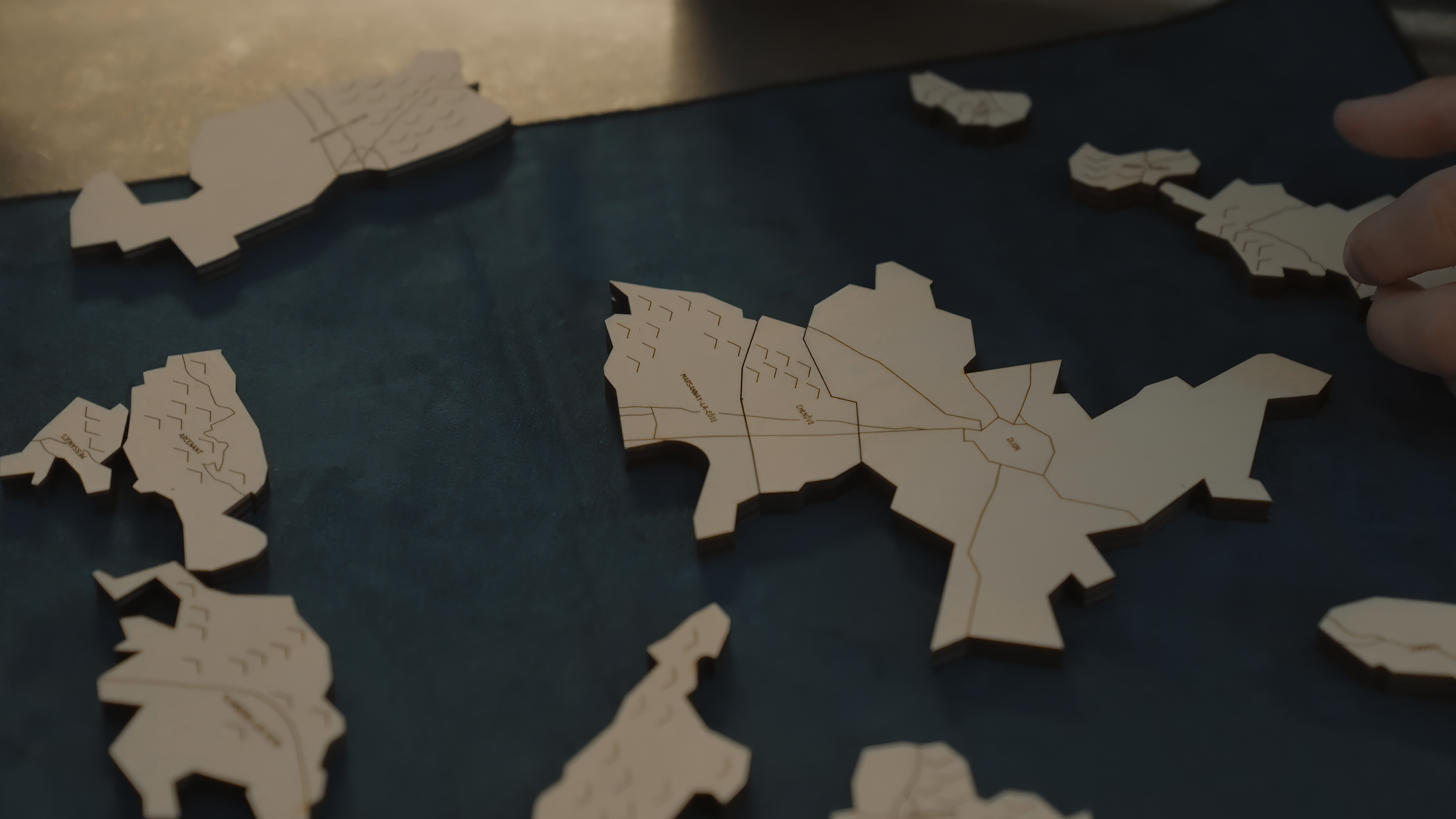 Côte de Nuits, the Puzzle Map