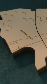 Côte de Nuits, the Puzzle Map